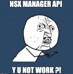 Invoking Central CLI commands from NSX Manager API